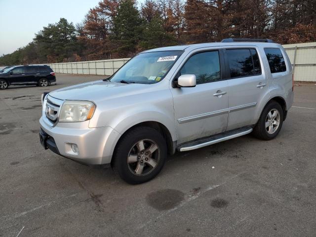 HONDA PILOT EXL 2009 gray  gas 5FNYF48639B026480 photo #1