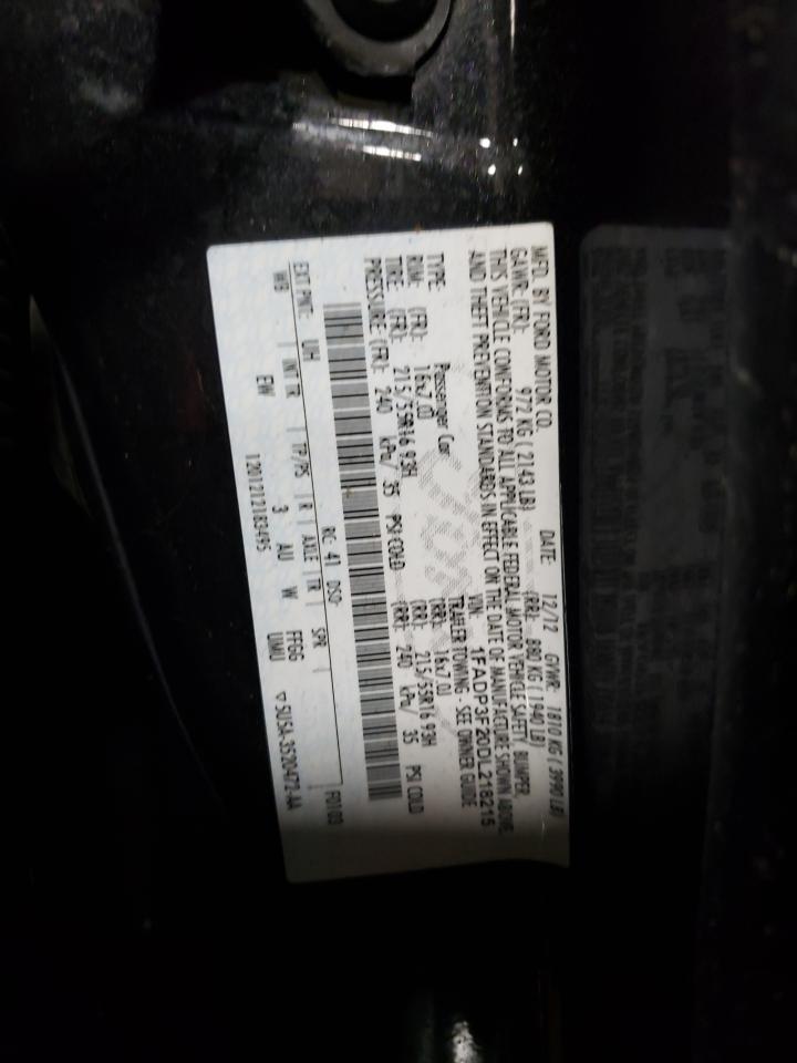 1FADP3F20DL218215 2013 Ford Focus Se