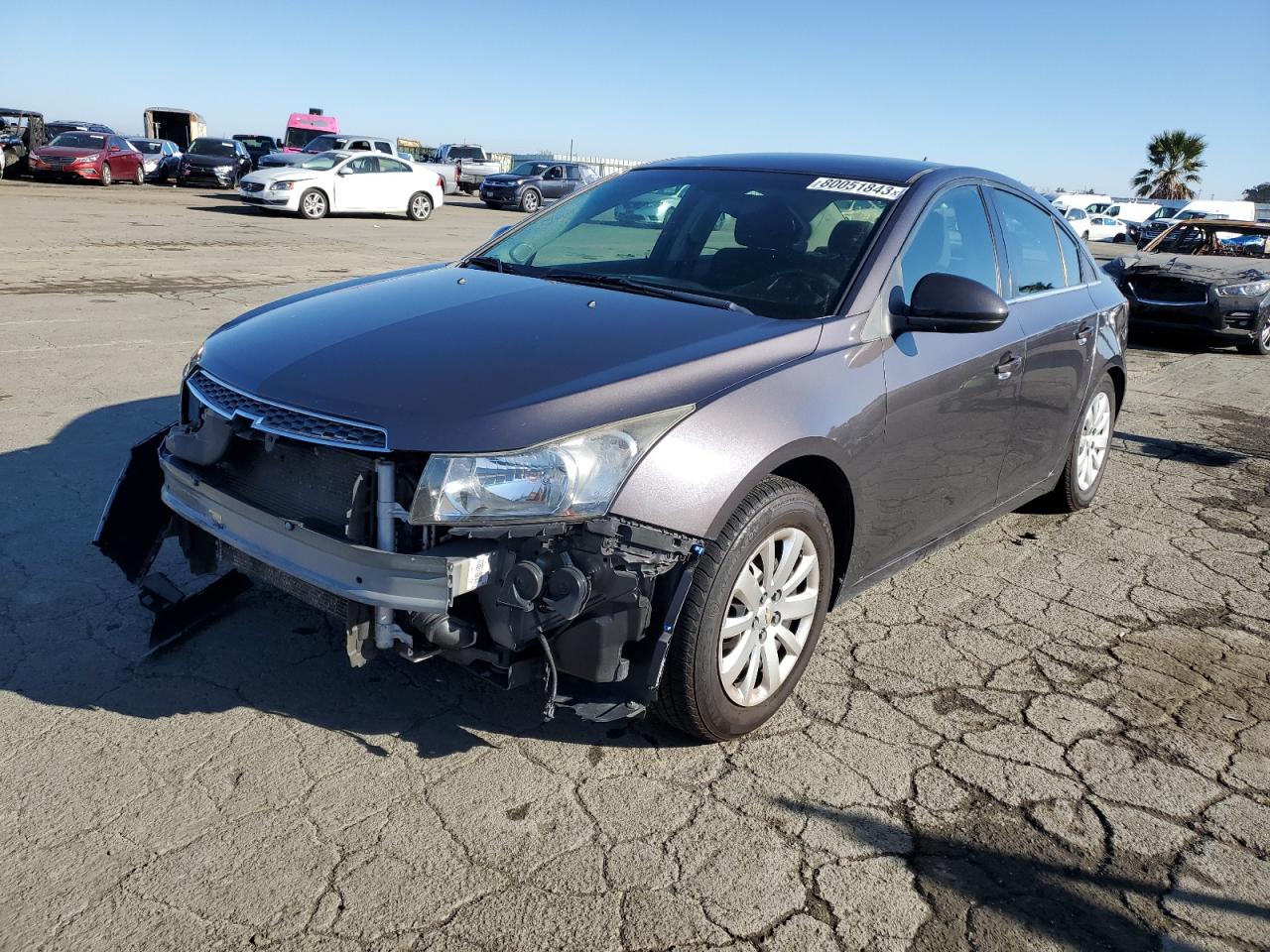 1G1PF5S92B7155352 2011 Chevrolet Cruze Lt