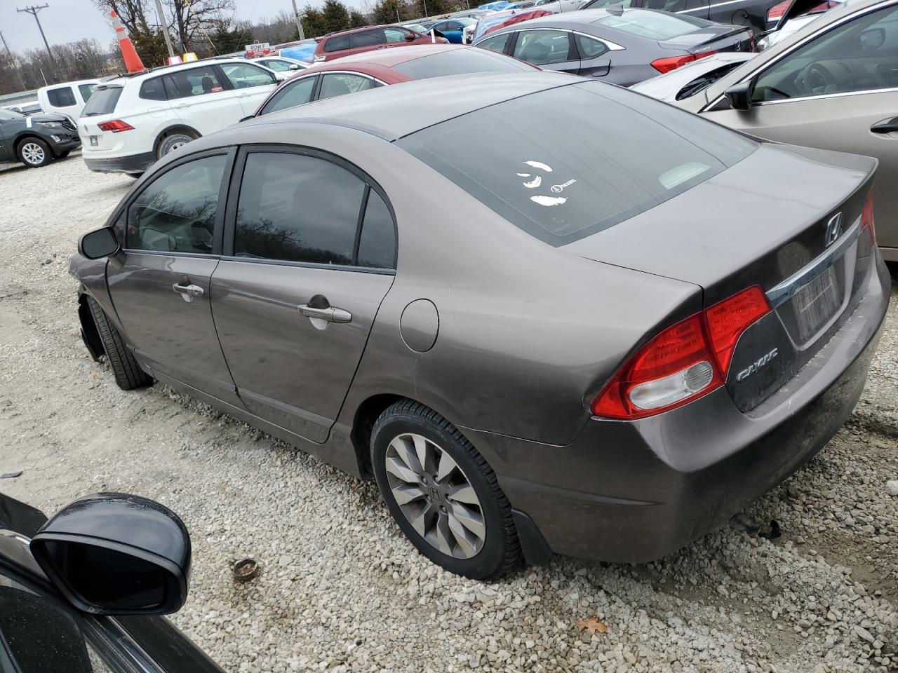 Lot #2874453957 2009 HONDA CIVIC EXL