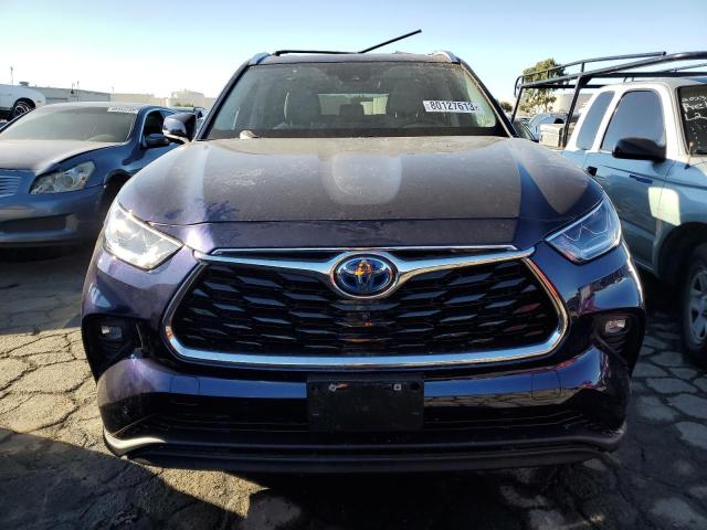 VIN 5TDDBRCH2MS015197 2021 Toyota Highlander, Hybri... no.5