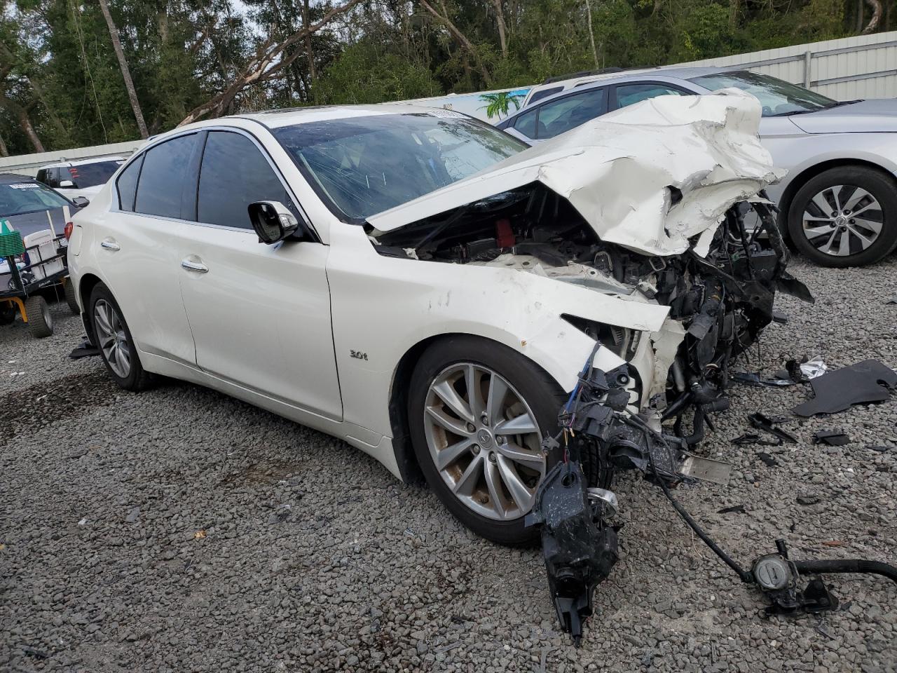 2017 INFINITI Q50 PREMIUM for Sale at Copart FL - TAMPA SOUTH