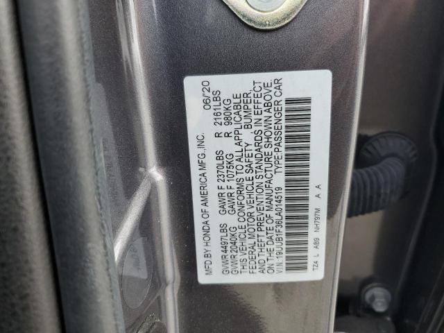 19UUB1F36LA014519 | 2020 ACURA TLX