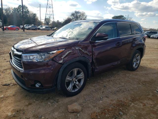 VIN 5TDYKRFH1FS059661 2015 Toyota Highlander, Limited no.1