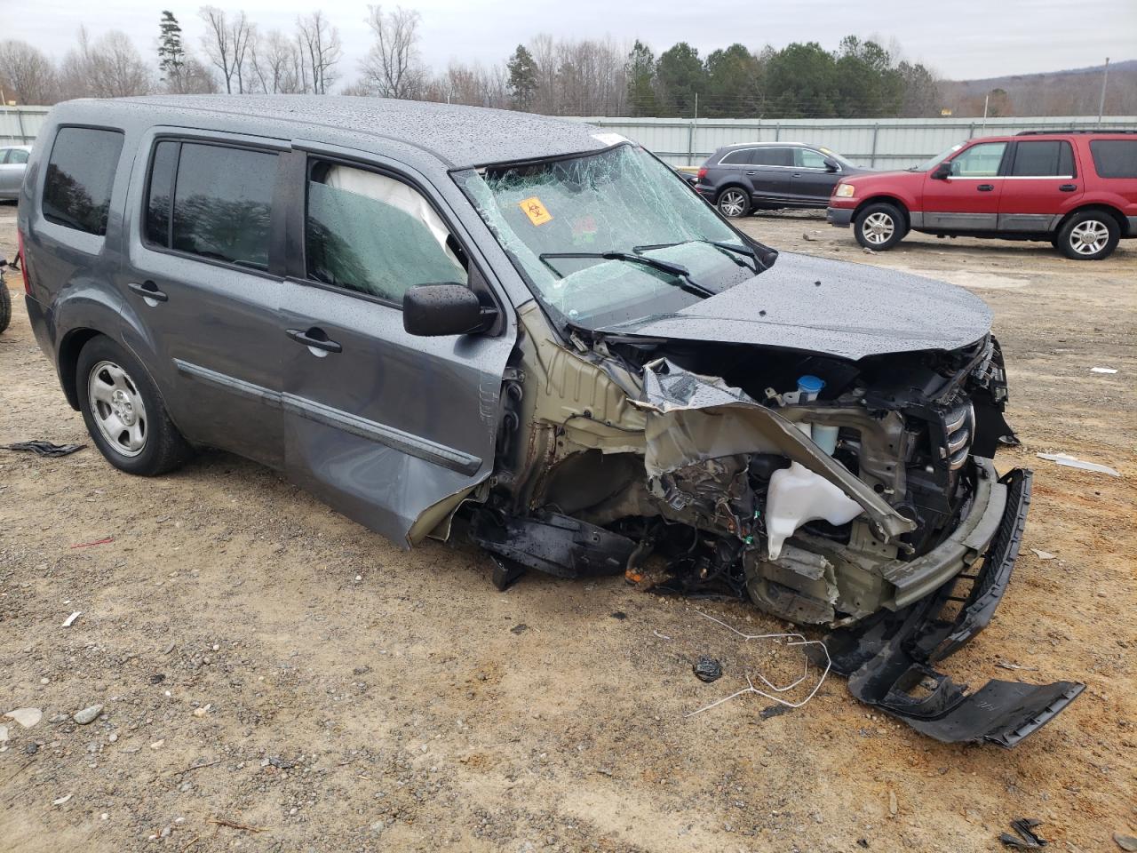 Lot #3019524749 2013 HONDA PILOT LX