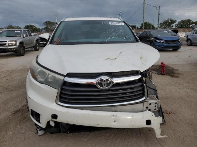 VIN 5TDKKRFHXFS042749 2015 Toyota Highlander, Xle no.5