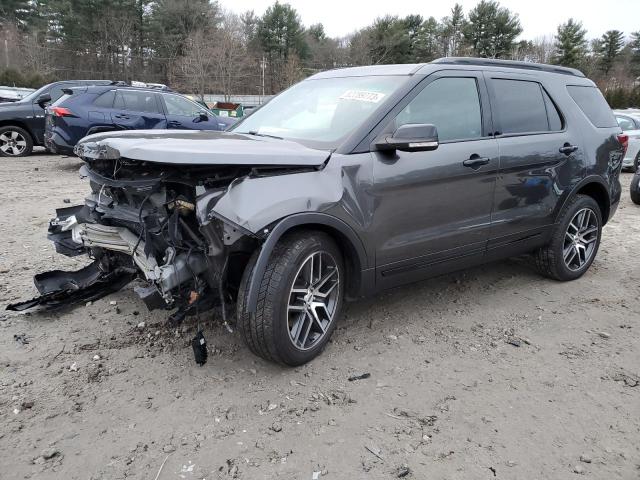 Lot #2525629335 2016 FORD EXPLORER S salvage car