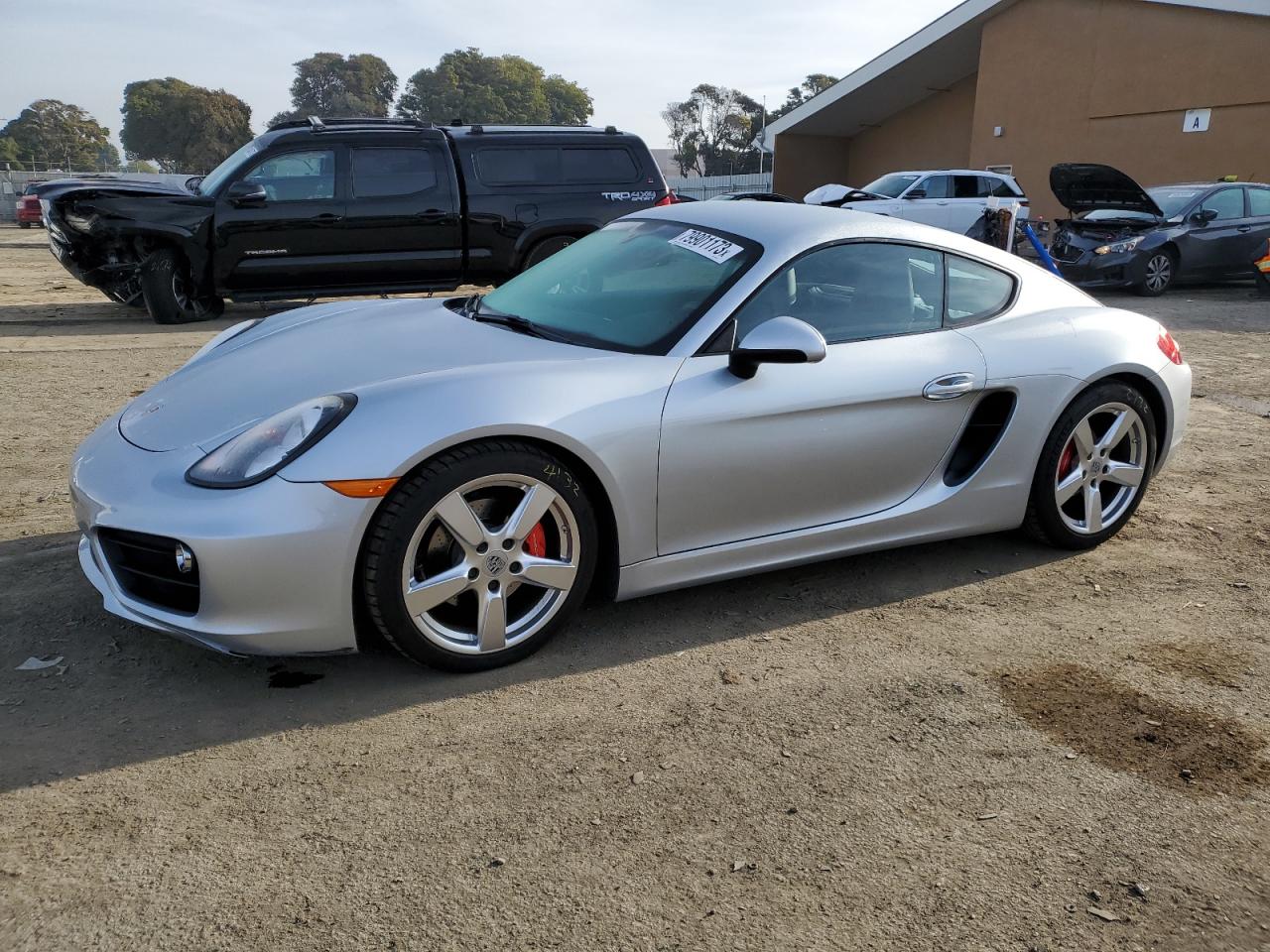 2015 Porsche Cayman S vin: WP0AB2A83FK181333