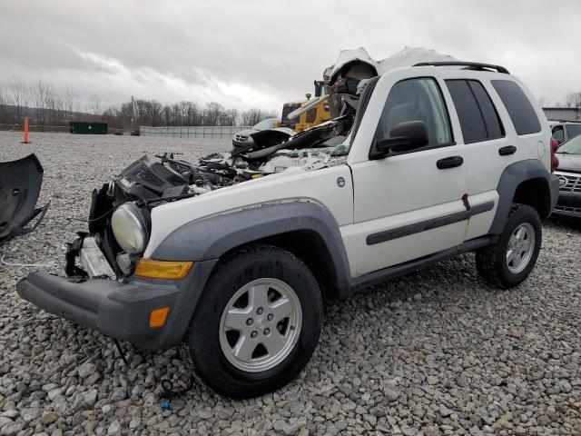 Lot #2406919541 2007 JEEP LIBERTY SP salvage car