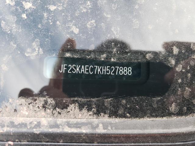 JF2SKAEC7KH527888 | 2019 SUBARU FORESTER P