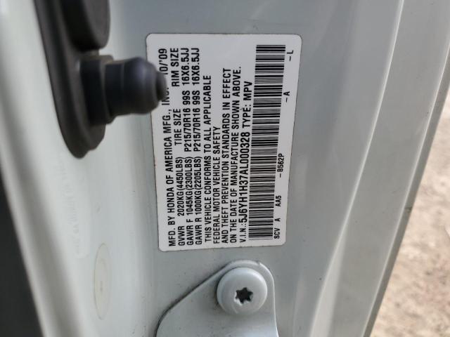 2010 Honda Element Lx VIN: 5J6YH1H37AL000328 Lot: 79769933