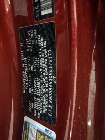 2022 KIA CARNIVAL L - KNDNB4H30N6176170