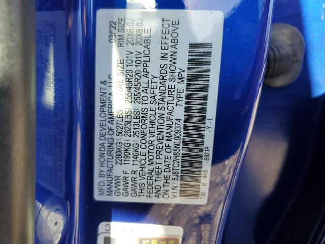 2022 ACURA RDX A-SPEC - 5J8TC2H85NL009374