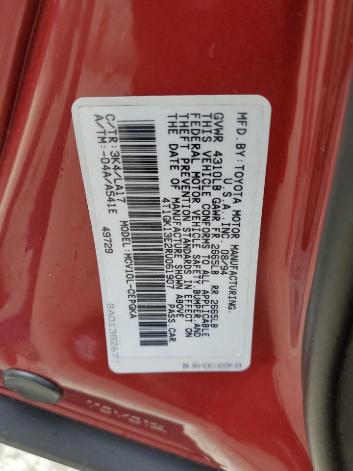 4T1GK13E2RU061907 1994 Toyota Camry Xle