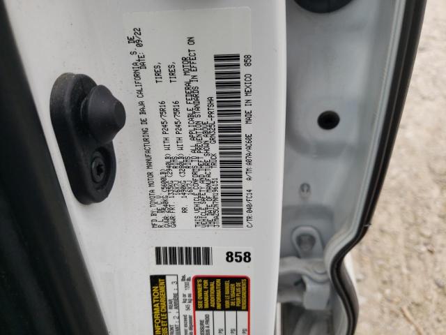 3TMAZ5CN7NM196151 | 2022 TOYOTA TACOMA DOU