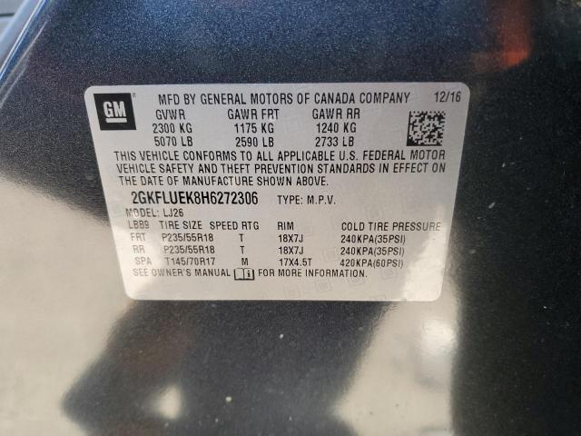 2017 GMC TERRAIN SL - 2GKFLUEK8H6272306