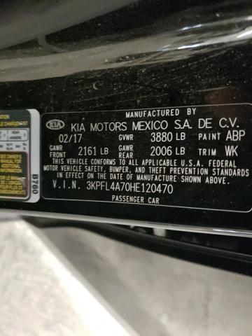 2017 Kia Forte Lx VIN: 3KPFL4A70HE120470 Lot: 79712633