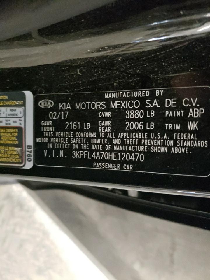 3KPFL4A70HE120470 2017 Kia Forte Lx