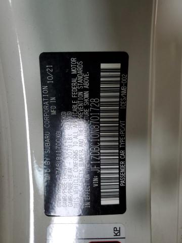 2022 SUBARU BRZ PREMIU JF1ZDBC10N8701728