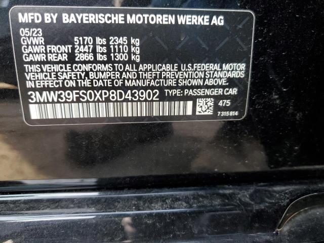2023 BMW 330XE 3MW39FS0XP8D43902