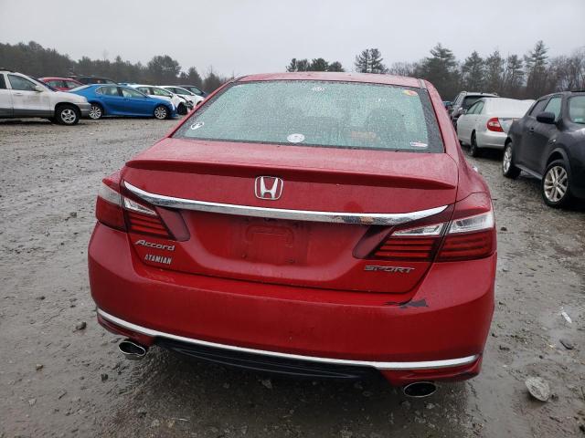 1HGCR2F54GA207191 | 2016 HONDA ACCORD SPO