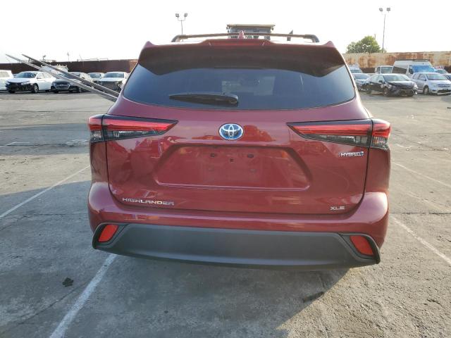 VIN 5TDKARAH9PS520798 2023 Toyota Highlander, Hybri... no.6