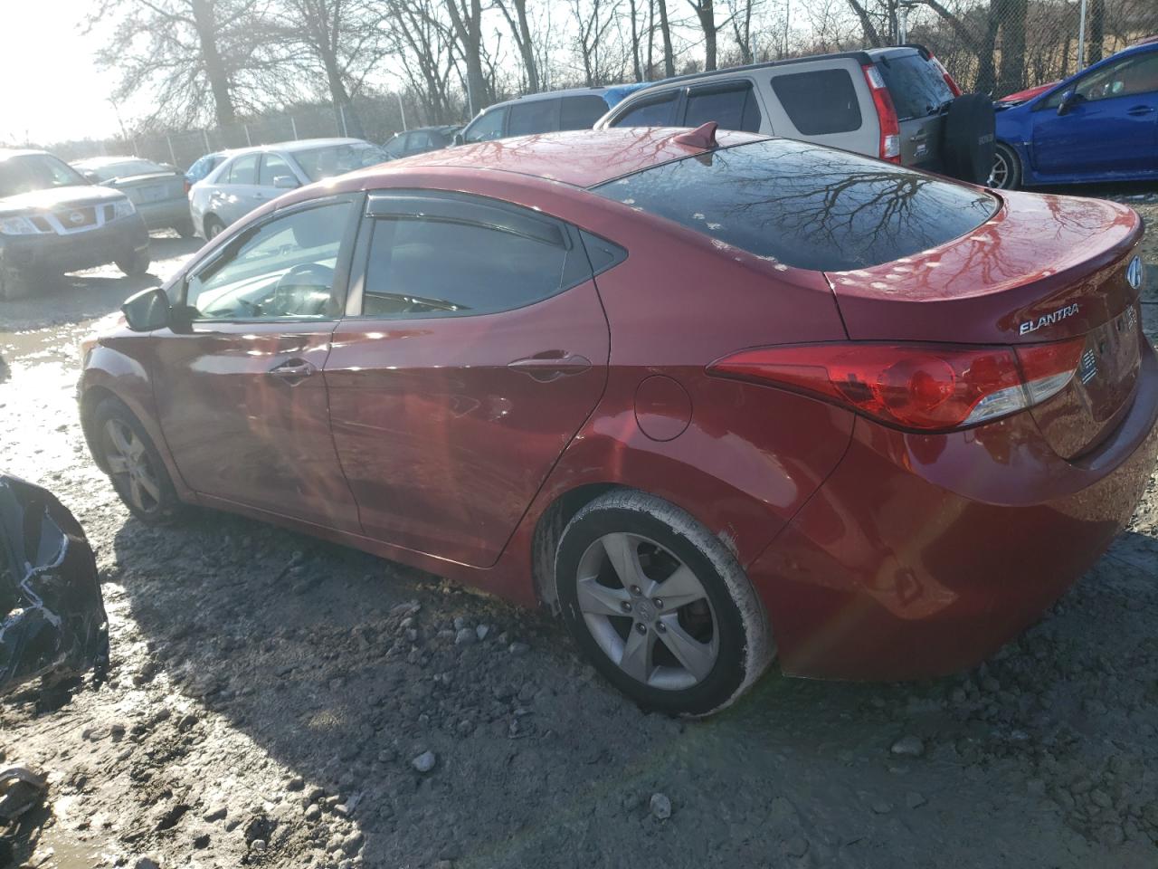 KMHDH4AE0DU718329 2013 Hyundai Elantra Gls