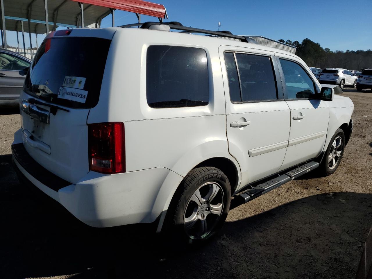 2013 Honda Pilot Exl vin: 5FNYF3H52DB002634