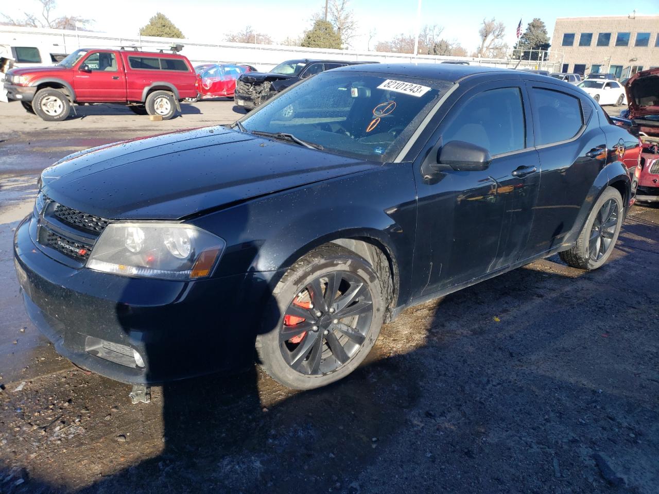 2014 Dodge Avenger Sxt vin: 1C3CDZCGXEN127917