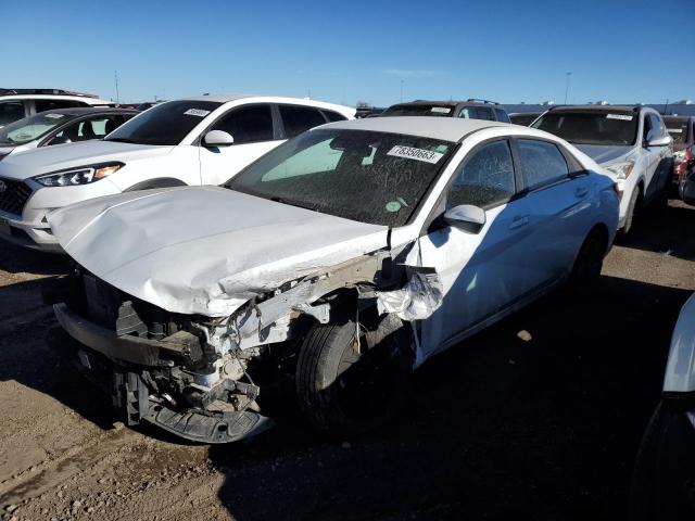 5NPLS4AG4MH010839 | 2021 Hyundai elantra sel