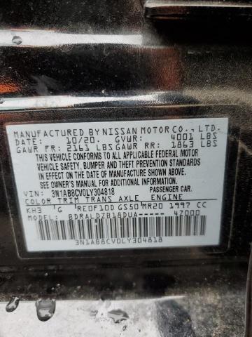 2020 NISSAN SENTRA SV 3N1AB8CV0LY304818