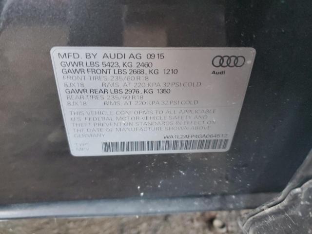 VIN WA1L2AFP4GA064512 2016 Audi Q5, Premium Plus no.12