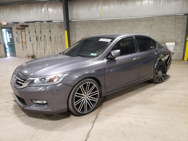 Lot #2214931510 2014 HONDA ACCORD LX salvage car