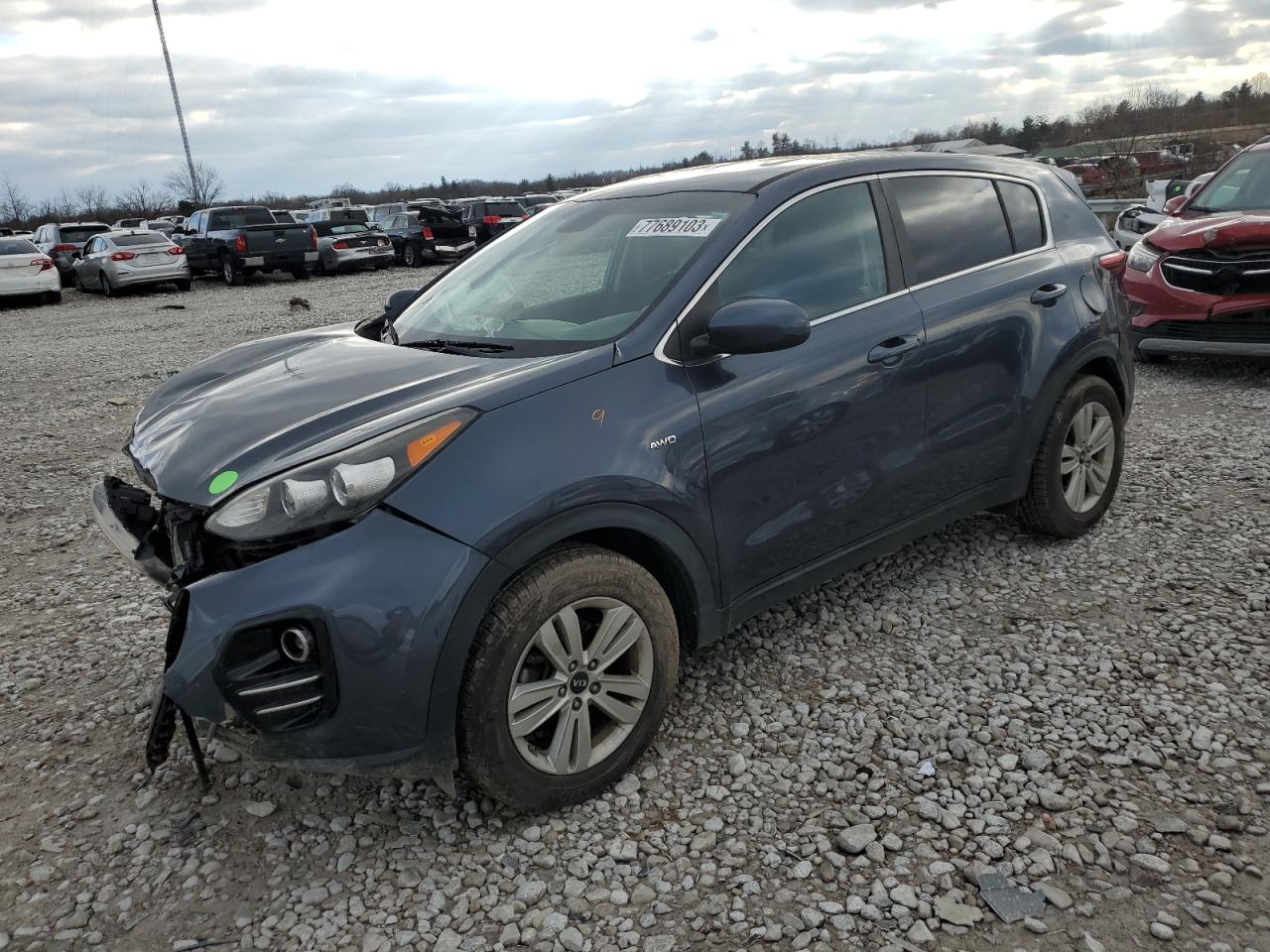 2018 Kia Sportage Lx vin: KNDPMCAC7J7338419