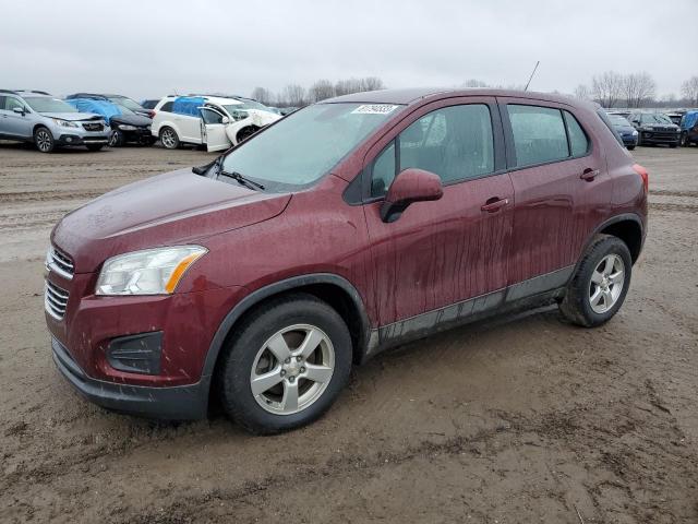 2016 Chevrolet Trax Ls VIN: 3GNCJNSB8GL276789 Lot: 81794533