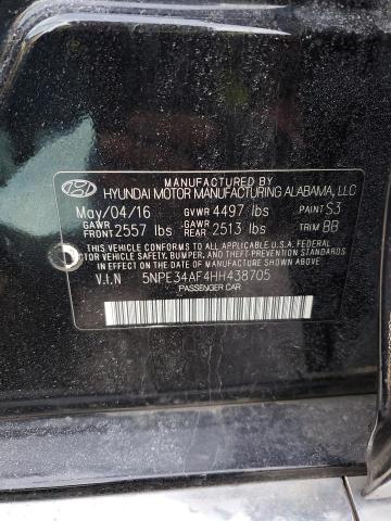 5NPE34AF4HH438705 | 2017 Hyundai sonata sport