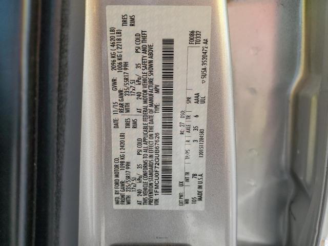 1FMCU0F72GUB67626 | 2016 FORD ESCAPE S