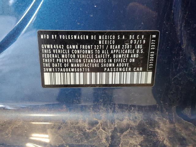 2019 VOLKSWAGEN GOLF SPORT - 3VW117AU8KM509715