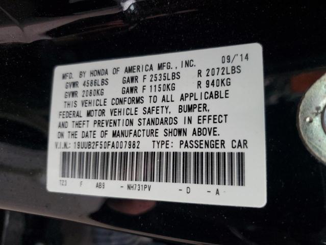 19UUB2F50FA007982 | 2015 ACURA TLX TECH