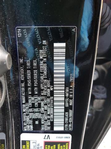 2015 TOYOTA VENZA XLE - 4T3BK3BB8FU114416