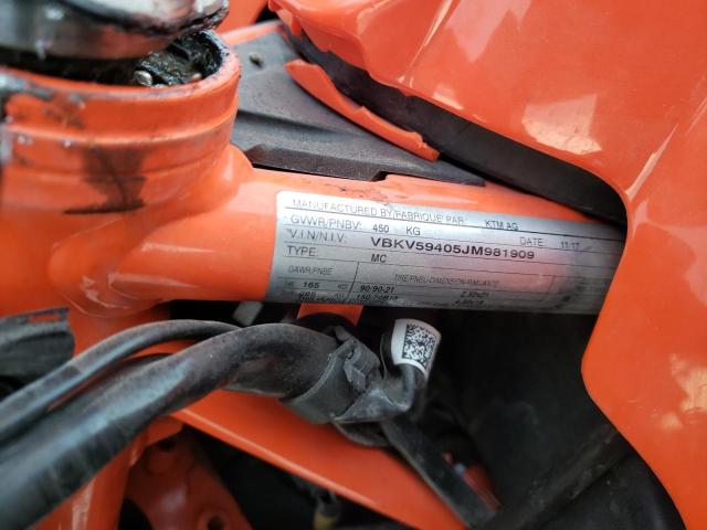 2018 KTM 1290 SUPER - VBKV59405JM981909
