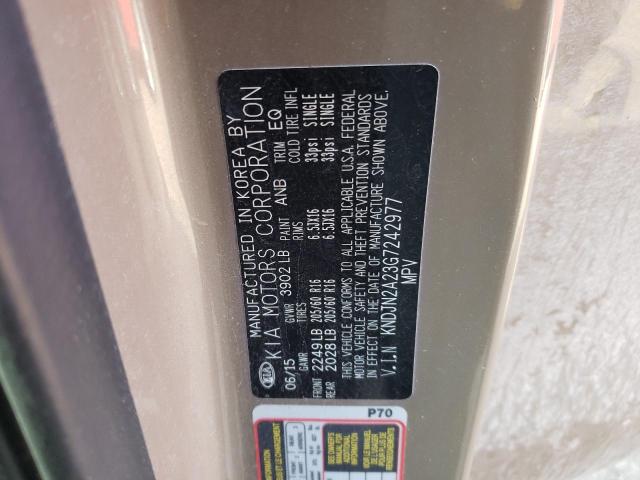 2016 KIA SOUL - KNDJN2A23G7242977