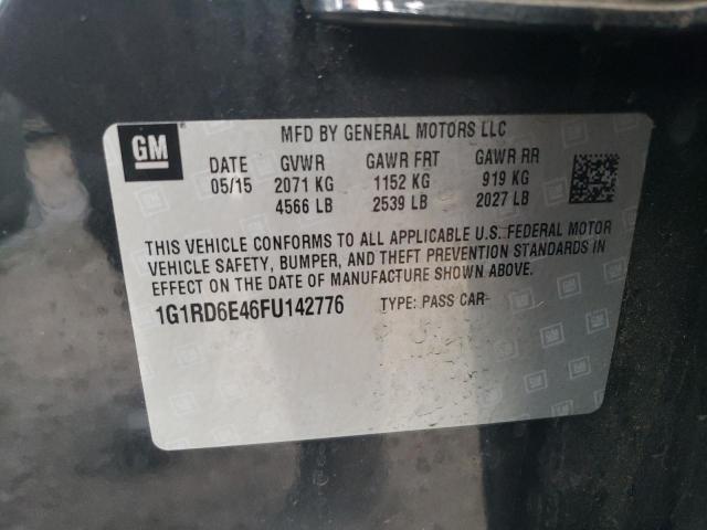 VIN 1G1RD6E46FU142776 2015 Chevrolet Volt no.13