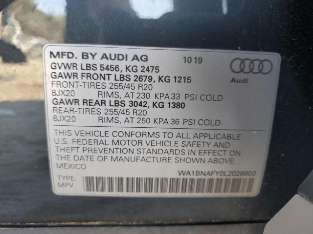 WA1BNAFY0L2028803 2020 AUDI Q5, photo no. 13