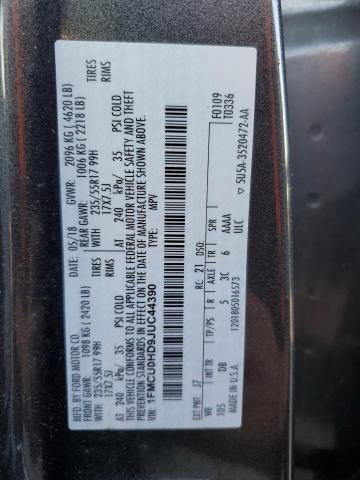 2018 FORD ESCAPE SEL - 1FMCU0HD9JUC44390