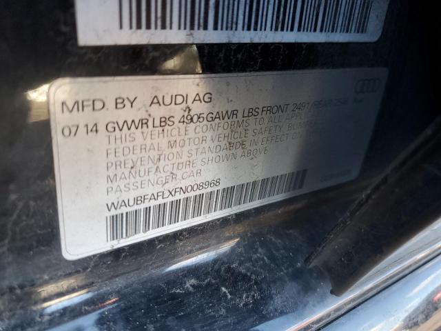 VIN WAUBFAFLXFN008968 2015 Audi A4, Premium no.12