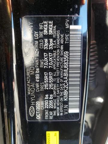 KM8K2CAA8MU683569 | 2021 HYUNDAI KONA SEL