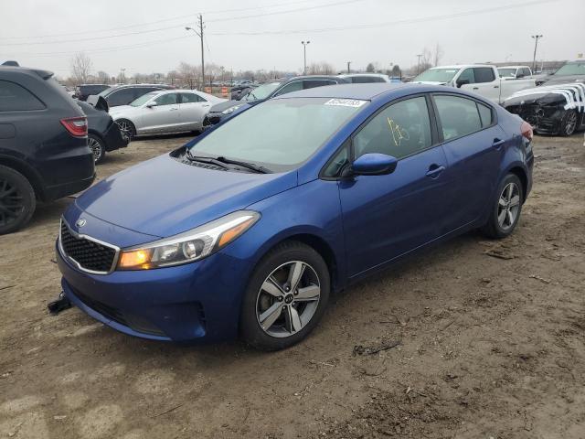 KIA FORTE LX 2018 blue  gas 3KPFL4A79JE219293 photo #1