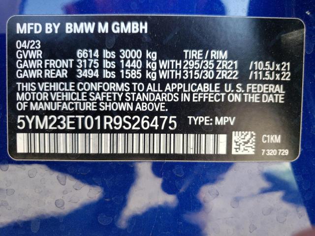 2024 BMW X6 M COMPE - 5YM23ET01R9S26475