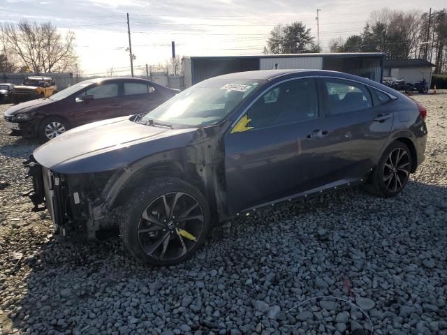 Vin: 2hgfc2f83kh590804, lot: 81044113, honda civic sport 20191